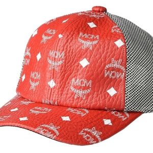 MCM HAT Red/Grey